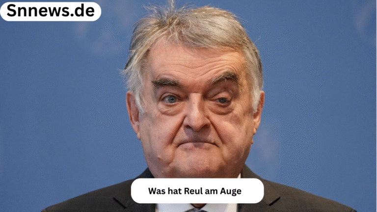 was hat reul am auge