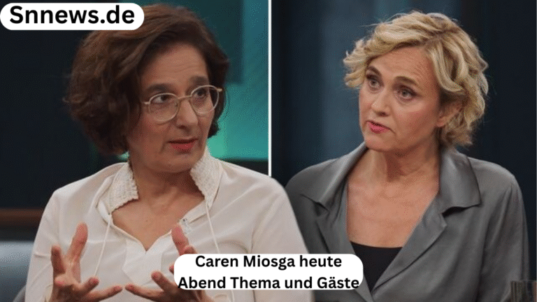 Caren Miosga heute Abend Thema und Gäste