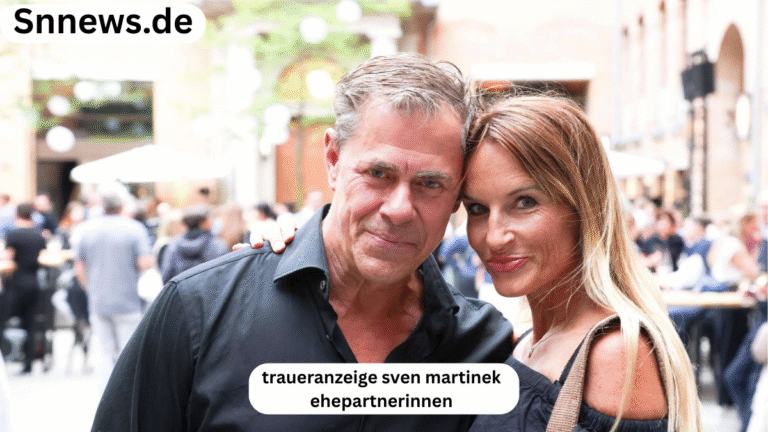 traueranzeige sven martinek ehepartnerinnen